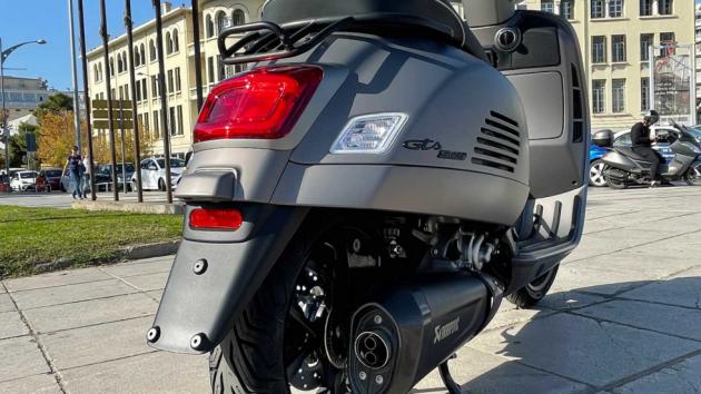 Απίστευτη βελτίωση σε Vespa GTS 2022 από την Piaggio Ξανθούλης 